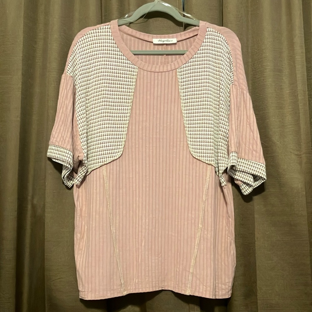 NWOT Haptics Tonal Jersey Top